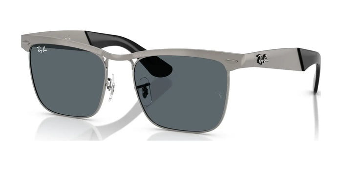 Ray-Ban WAYFARER DELUXE RB3875 Sunglasses / Sandblasted Gunmetal On Gunmetal №029/R5 / Blue (3N 10.7%) / Size 56