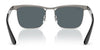 Ray-Ban WAYFARER DELUXE RB3875 Sunglasses / Sandblasted Gunmetal On Gunmetal №029/R5 / Blue (3N 10.7%) / Size 53