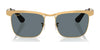 Ray-Ban WAYFARER DELUXE RB3875 Sunglasses / Sandblasted Gunmetal On Gunmetal №029/R5 / Blue (3N 10.7%) / Size 53