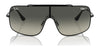 Ray-Ban WINGS III RB3897 Sunglasses | Size 136 / Arista Gold №001/71 / Dark Green (3N 14.0%)