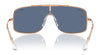 Ray-Ban WINGS III RB3897 Sunglasses | Size 136 / Arista Gold №001/71 / Dark Green (3N 14.0%)