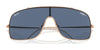 Ray-Ban WINGS III RB3897 Sunglasses | Size 136 / Arista Gold №001/71 / Dark Green (3N 14.0%)