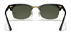 Ray-Ban CLUBMASTER SQUARE RB3916 Sunglasses | Size 52 / Tortoise №130431 / G-15 Green (3N 13.2%)