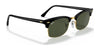 Ray-Ban CLUBMASTER SQUARE RB3916 Sunglasses | Size 52 / Tortoise №130431 / G-15 Green (3N 13.2%)