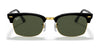 Ray-Ban CLUBMASTER SQUARE RB3916 Sunglasses | Size 52 / Tortoise №130431 / G-15 Green (3N 13.2%)