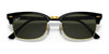 Ray-Ban CLUBMASTER SQUARE RB3916 Sunglasses | Size 52 / Tortoise №130431 / G-15 Green (3N 13.2%)