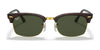 Ray-Ban CLUBMASTER SQUARE RB3916 Sunglasses | Size 52 / Tortoise №130431 / G-15 Green (3N 13.2%)