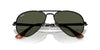Ray-Ban AVIATOR MAX RB3925 Sunglasses / Silver №003/3F / Clear Gradient Blue (2N 29.9%) / Size 58