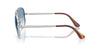 Ray-Ban AVIATOR MAX RB3925 Sunglasses / Silver №003/3F / Clear Gradient Blue (2N 29.9%) / Size 58