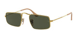 Ray-Ban JULIE RB3957 Sunglasses Gold / G-15 Green