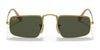 Ray-Ban JULIE RB3957 Sunglasses / Gold №919631 / G-15 Green (3N 13.2%) / Size 49