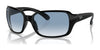 Ray-Ban RB4068 Sunglasses | Size 60 / Black №601/3F / Blue (2N 29.9%)