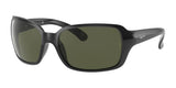 Ray-Ban RB4068 Sunglasses Black / G-15 Green