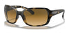 Ray-Ban RB4068 Sunglasses | Size 60 / Light Havana №710/51 / Light Brown Gradient (2N 30.5%)