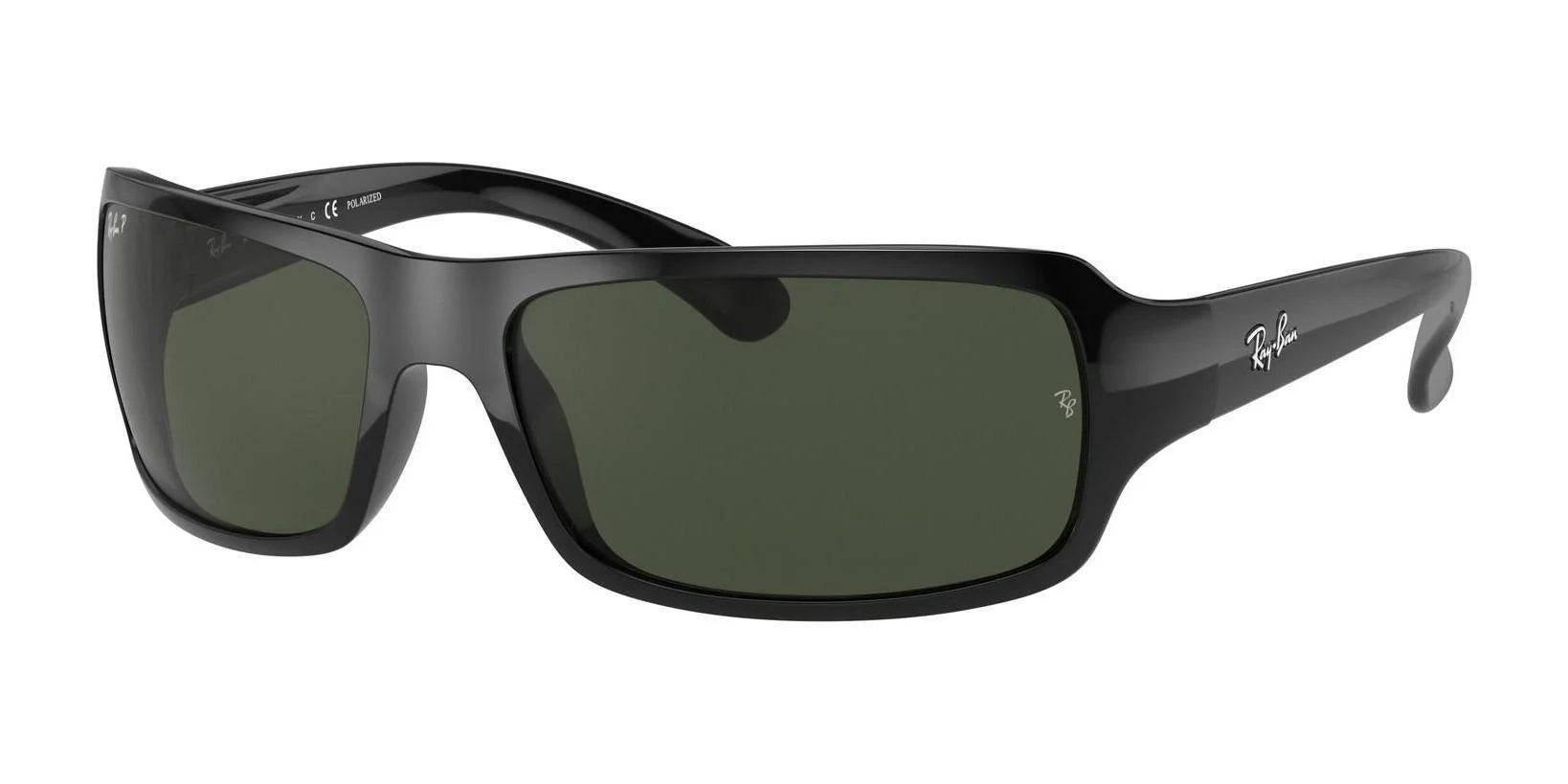 Ray-Ban RB4075 Sunglasses Black / G-15 Green (Polarized)