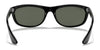 Ray-Ban BALORAMA RB4089 Sunglasses | Size 62 / Black №601/31 / G-15 Green (3N 13.2%)