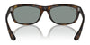Ray-Ban BALORAMA RB4089 Sunglasses | Size 62 / Black №601/31 / G-15 Green (3N 13.2%)