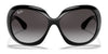 Ray-Ban JACKIE OHH II RB4098 Sunglasses | Size 60 / Light Havana №710/71 / Green Classic (3N 12.9%)