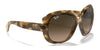 Ray-Ban JACKIE OHH II RB4098 Sunglasses | Size 60 / Light Havana №710/71 / Green Classic (3N 12.9%)