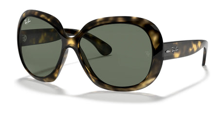 Ray-Ban JACKIE OHH II RB4098 Sunglasses Light Havana / Green Classic