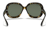 Ray-Ban JACKIE OHH II RB4098 Sunglasses | Size 60 / Light Havana №710/71 / Green Classic (3N 12.9%)