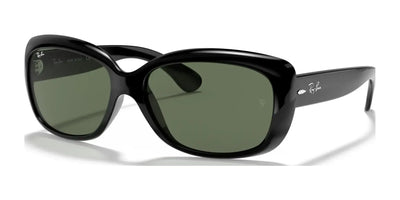 Ray-Ban JACKIE OHH RB4101 Sunglasses Black / Dark Green