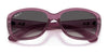 Ray-Ban JACKIE OHH RB4101 Sunglasses | Size 58 / Light Havana №710 / Green (3N 12.9%)