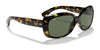 Ray-Ban JACKIE OHH RB4101 Sunglasses | Size 58 / Light Havana №710 / Green (3N 12.9%)