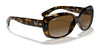 Ray-Ban JACKIE OHH RB4101 Sunglasses | Size 58 / Light Havana №710 / Green (3N 12.9%)