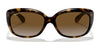 Ray-Ban JACKIE OHH RB4101 Sunglasses | Size 58 / Light Havana №710 / Green (3N 12.9%)