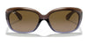 Ray-Ban JACKIE OHH RB4101 Sunglasses | Size 58 / Light Havana №710 / Green (3N 12.9%)