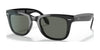 Ray-Ban FOLDING WAYFARER RB4105 Sunglasses / Black №601/58 / G-15 Green (Polarized) (3P 11%) / Size 50