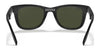 Ray-Ban FOLDING WAYFARER RB4105 Sunglasses / Black №601 / G-15 Green (3N 13.2%) / Size 50