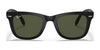 Ray-Ban FOLDING WAYFARER RB4105 Sunglasses / Black №601 / G-15 Green (3N 13.2%) / Size 50