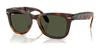 Ray-Ban FOLDING WAYFARER RB4105 Sunglasses / Havana №710/31 / Green (3N 13.2%) / Size 50