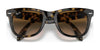 Ray-Ban FOLDING WAYFARER RB4105 Sunglasses / Black №601 / G-15 Green (3N 13.2%) / Size 50