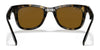 Ray-Ban FOLDING WAYFARER RB4105 Sunglasses / Black №601 / G-15 Green (3N 13.2%) / Size 50
