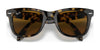 Ray-Ban FOLDING WAYFARER RB4105 Sunglasses / Black №601 / G-15 Green (3N 13.2%) / Size 50