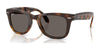 Ray-Ban FOLDING WAYFARER RB4105 Sunglasses / Havana №710/B1 / Dark Grey (3N 12%) / Size 50