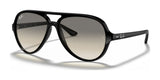 Ray-Ban CATS 5000 RB4125 Sunglasses Black / Light Grey Gradient