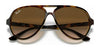 Ray-Ban CATS 5000 RB4125 Sunglasses | Size 59 / Black №601/32 / Light Grey Gradient (2N 33.3%)