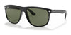 Ray-Ban BOYFRIEND RB4147 Sunglasses / Black №601/58 / Dark Green (Polarized) (3P 11.1%) / Size 60