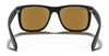 Ray-Ban JUSTIN RB4165 Sunglasses / Black №601/71 / Dark Green (3N 12.9%) / Size 55