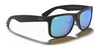 Ray-Ban JUSTIN RB4165 Sunglasses / Black №601/71 / Dark Green (3N 12.9%) / Size 55