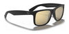 Ray-Ban JUSTIN RB4165 Sunglasses / Black №601/71 / Dark Green (3N 12.9%) / Size 55