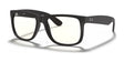 Ray-Ban JUSTIN RB4165 Eyeglasses Rubber Black / Clear