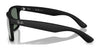 Ray-Ban JUSTIN RB4165 Sunglasses / Black №601/71 / Dark Green (3N 12.9%) / Size 55