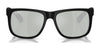 Ray-Ban JUSTIN RB4165 Sunglasses / Black №601/71 / Dark Green (3N 12.9%) / Size 55
