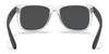 Ray-Ban JUSTIN RB4165 Sunglasses / Black №601/71 / Dark Green (3N 12.9%) / Size 55