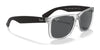 Ray-Ban JUSTIN RB4165 Sunglasses / Black №601/71 / Dark Green (3N 12.9%) / Size 55